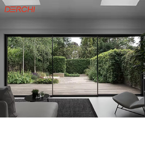 DERCHI Double Glazed Tempered Glass Floor to Ceiling windows and Sliding Doors