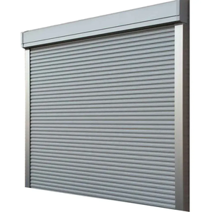 Factory Direct Aluminum Commercial Roller Shutter Door Automatic Electric Roll up Door for Garage