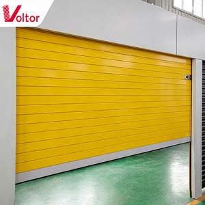 Motorized Aluminum Alloy Roller Shutter Door Insulated Garage Rolling Door Hurricane Resistant Security Metal Shutters