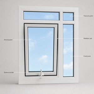 Thermal Break Aluminum Swing Hopper Window