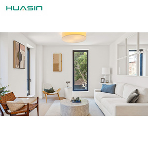 Huasin Aluminium Windows Tilt Turn Fly Screen Energy Efficient Triple Pane