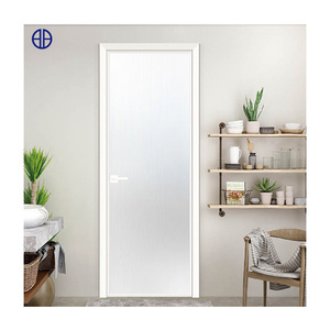 Modern Aluminium Interior Glass Slim Swing Doors Casement Flush Door