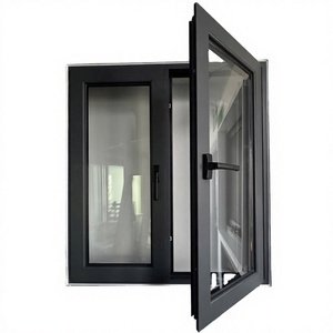 AOSTTER Modern Thermal Break Aluminum Alloy Double Glazed Soundproof Residential Kitchen Casement Windows and Doors