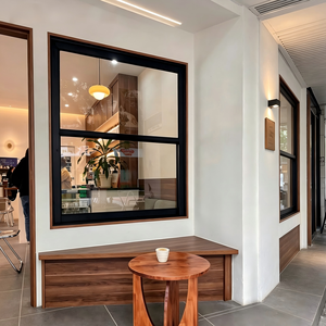 Aluminum Profile Kitchen Single Hung Window