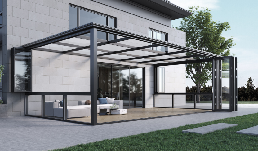 Heavy-Duty Multi-Panel Aluminium Folding Door