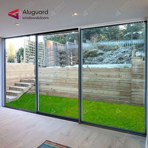 Minimalist House Automatic Sliding Door System