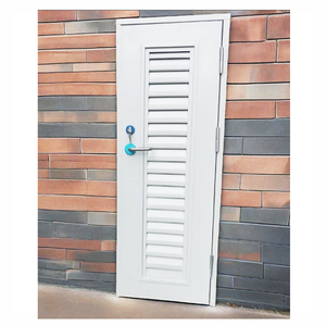 Louver Door Louver Steel Door Metal Shutter Security Fireproof Door